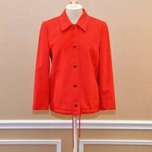 Vintage Red Escada Piacenza Jacket size 36
